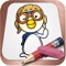 Draw Pororo Penguin Edition