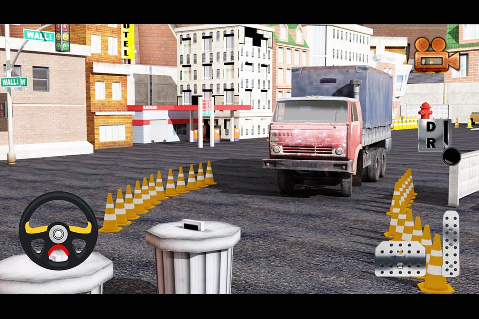 3D Garbage Truck Parking Simulator - Trash Dumpster Trucker Steer Driving Game screenshot 2