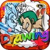 Drawing Desk  Manga & Anime : Draw and Paint Coloring Book Edition For Kids