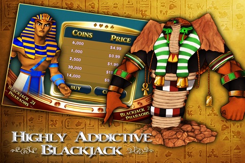 A Blackjack In Egypt - The Cleopatra Way To Win The Card-Bonus Playing 21 PRO screenshot 2