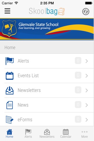 Glenvale State School - Skoolbag screenshot 2