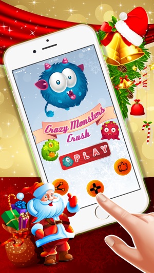 Crazy Monster Crush: - A match 3 puzzles