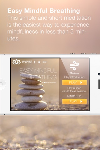 Mindfulness Made Easy - meditations for relaxation, focus and compassion screenshot 2