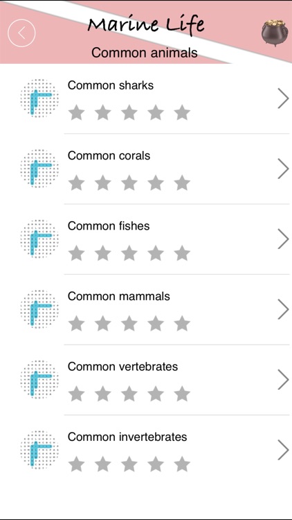 Marine Life Words search