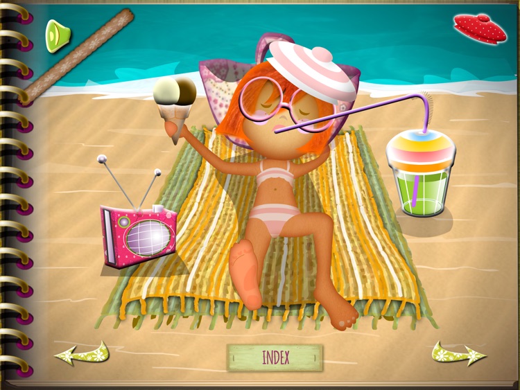 Rose Milany at the beach