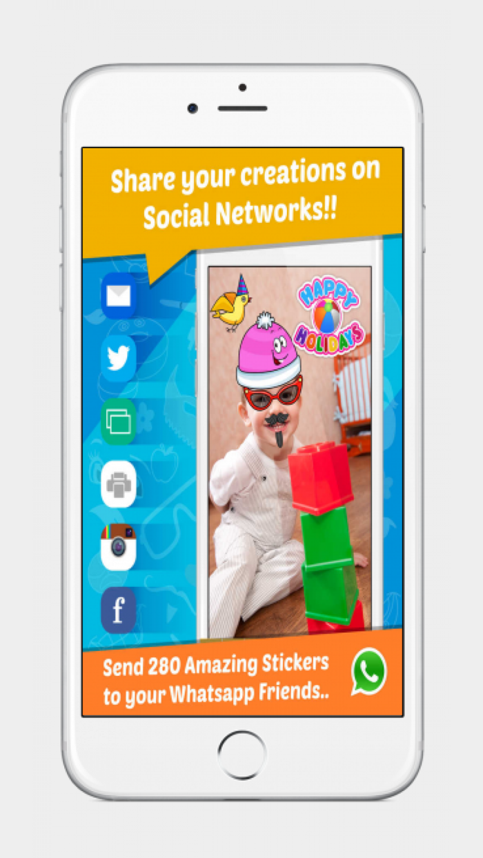 Stickers for adults  photo booth