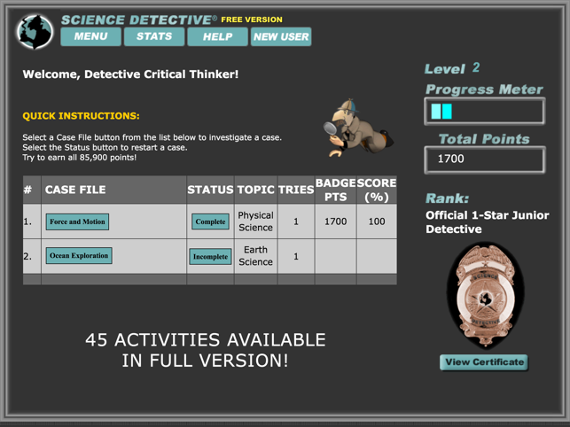 Science Detective® A1 (Free)(圖3)-速報App