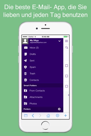 Safe web Pro for Yahoo: secure and easy Yahoo mail mobile app with passcode screenshot 4