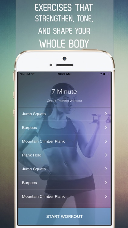 7 Minute Circuit Training Workout: At Home Cardio, Weights, and Bodyweight Exercises