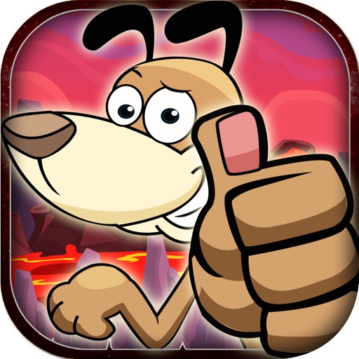 Dog Avoiding Lava - Puppy Magma Escapade (Free) icon