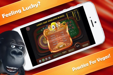Lucky Paw Roulette Wheel FREE - Selfie Zoo Casino screenshot 3