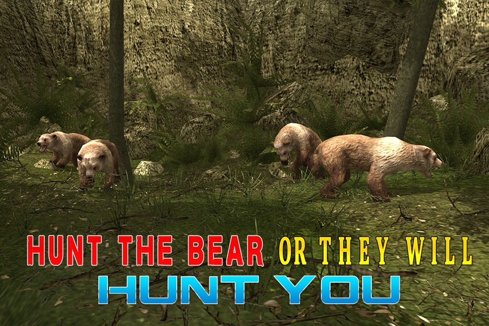 Angry Bear Hunter Simulator – Wild grizzly hunting & shooting simulation game screenshot 3