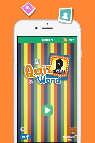 Quiz Word Hollywood Actor Edition - Guess Pic Fan Trivia Game Free screenshot 4