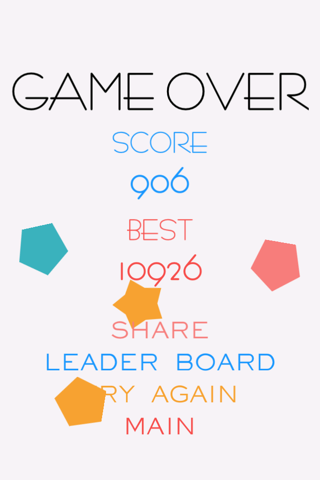 Dodge shape! (Dodge the shape and move up) - náhled