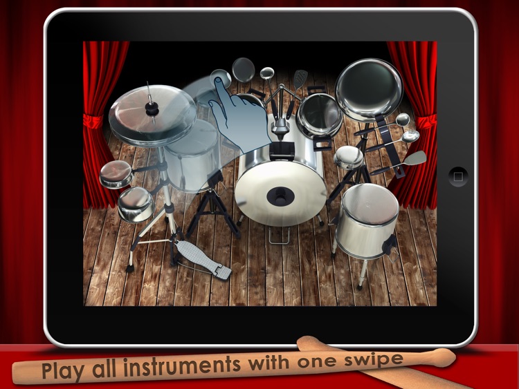 Pot & Pan Drumming App for Kids. Pantastic HD.