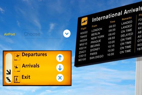 iFlightBoard Free-- Departures & Arrivals screenshot 2