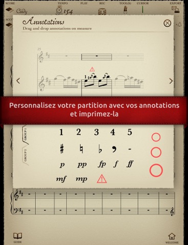 Play Haydn - Concerto pour piano n° 11 - 3ème mouvement Rondo all’Ungarese (partition interactive) screenshot 4