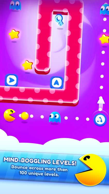 PAC-MAN Bounce - Puzzle Adventure screenshot-0