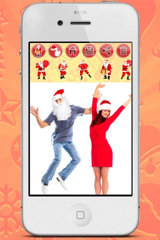Selfie with Santa - Take yourself Santa Claus photos and add stickers on your Christmas photos - Premium screenshot 4