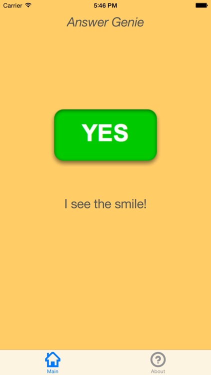 AnswerGenie - 5 second answers (Yes/No)