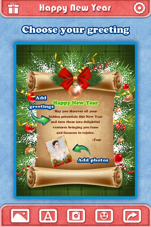 Love Greeting Cards Maker - Collage Photo with Holiday Frames, Quotes & Stickers to Send Wishes screenshot 3