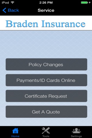 Braden Insurance Agency screenshot 3