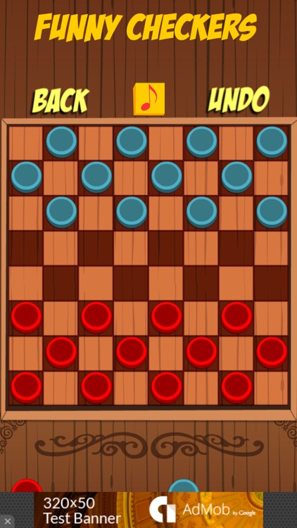 Funny Checkers HD for iPhone and iPad (Draughts)