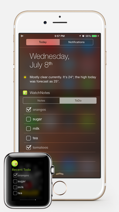 How to cancel & delete WatchNotes - Notes/Memo/Todo/Checklist for Apple Watch from iphone & ipad 4