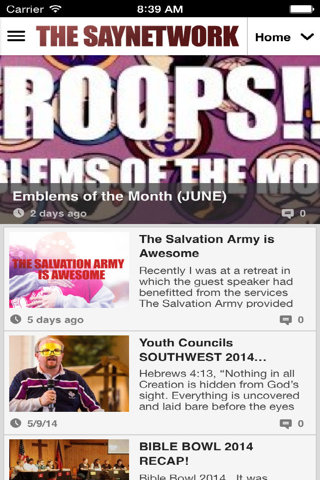 The Saynetwork App screenshot 2