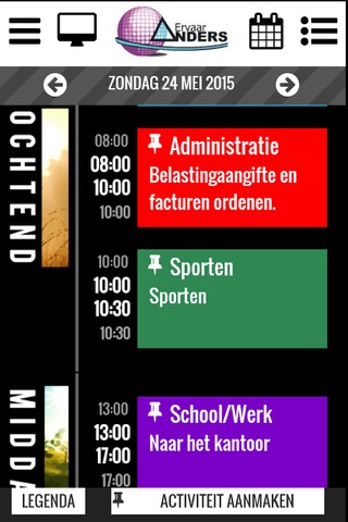 Ervaar Anders Agenda/Planner screenshot 3