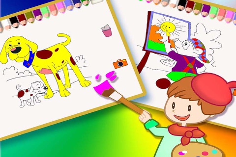 ABC Colouring Book 12 - Painting the animals (2nd) screenshot 2