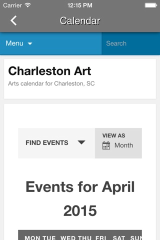 Charleston Art Network screenshot 2