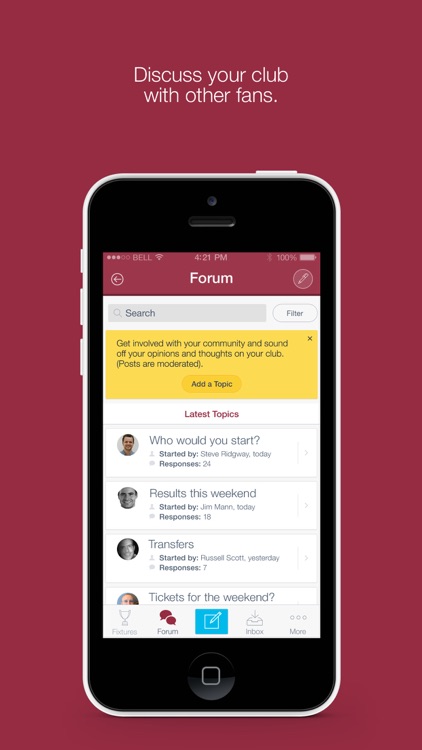 Fan App for West Ham United FC