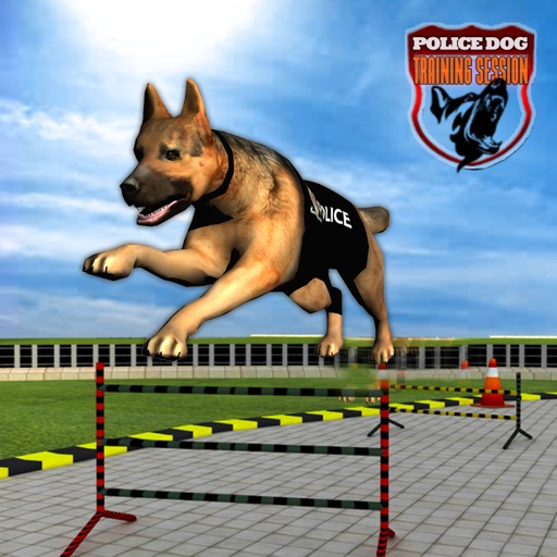 Police Dog Training School Icon