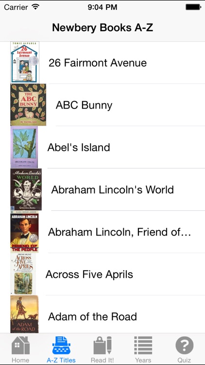 The Newbery App