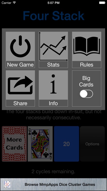 Four Stack Solitaire screenshot-3