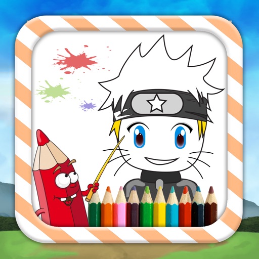 New Coloring Games Naruto edition Icon