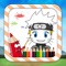 New Coloring Games Naruto edition