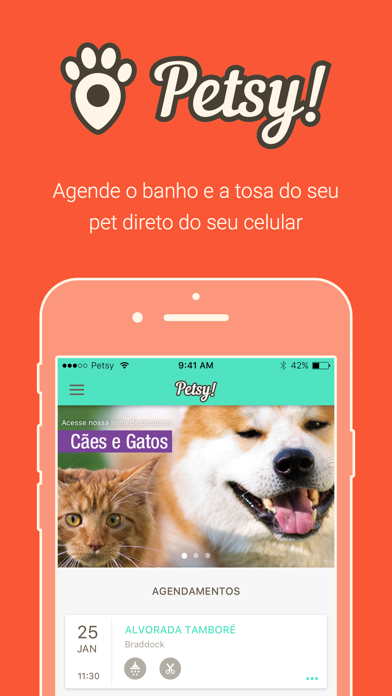 How to cancel & delete Petsy! - Serviços para seu Pet from iphone & ipad 1