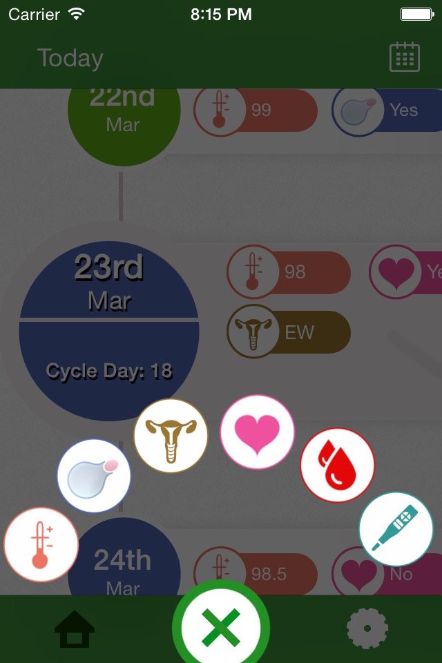 Welltwigs: Fertility Monitor, BBT, Ovulation & Period Tracker - Helps You Get Pregnant screenshot 2
