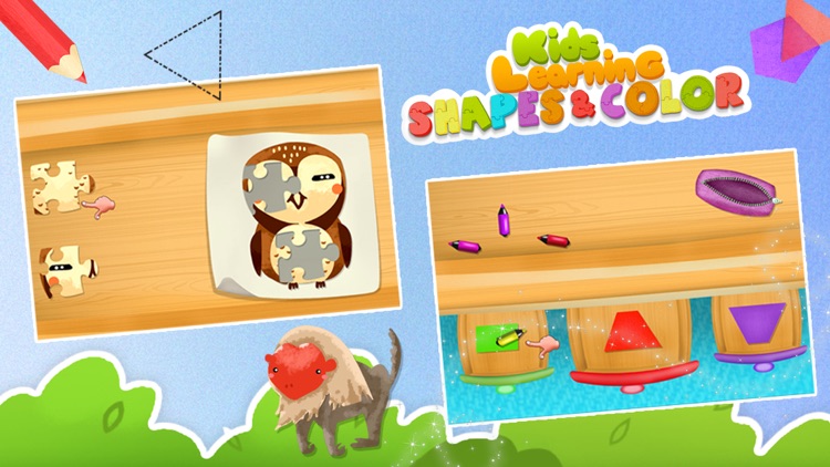 Kids Learning Shapes & Color