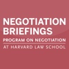 Harvard Negotiation Briefings