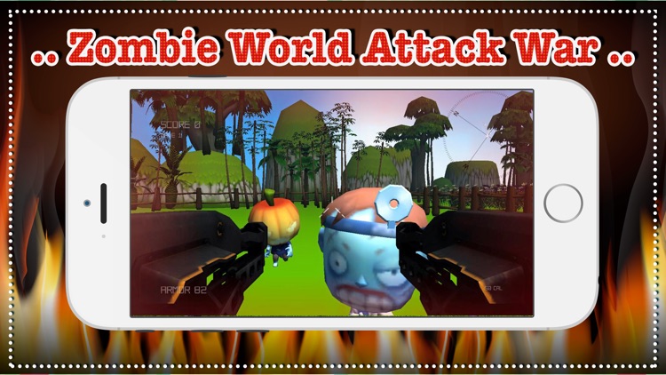 Zombie World Attack War - cool game adventure strategy screenshot-4