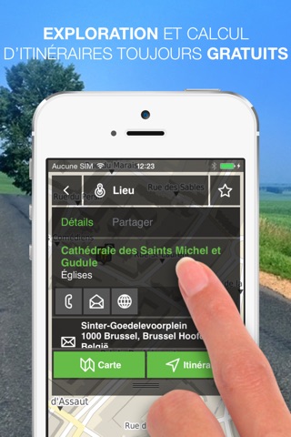 NLife Benelux - Navigation GPS hors ligne, info-trafic & cartes screenshot 3