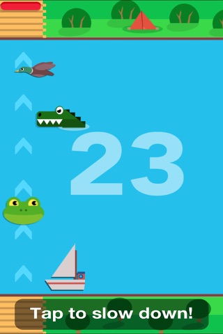 Frog Pong 2 - Super Mega Happy Sapo Dodge Tap Jump & Dash Game screenshot 2