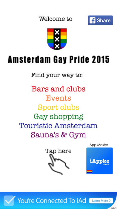 How to cancel & delete Gay Pride Amsterdam from iphone & ipad 1