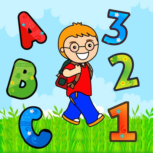 Abby Boy Learning English and Maths - An Educational Preschool and Kindergarten Kids learning game where Baby and Toddler Boys and Girls learn ABC Alphabets words letters and 123 numbers while playing Icon