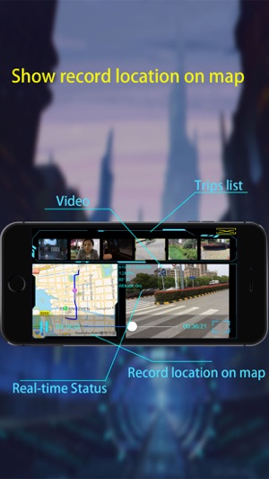 Monect Car Camcorder - with location tracker and smart recor(圖2)-速報App