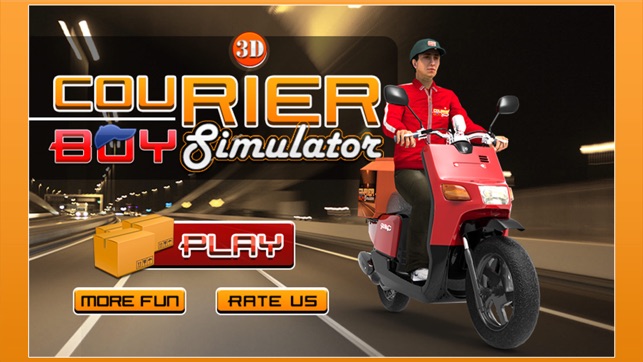 3D Courier Boy Simulator - Best courier,