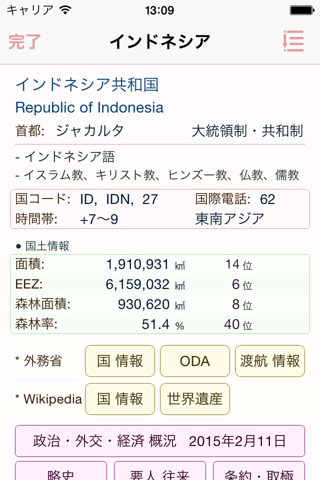 日本と世界の国々 screenshot 2